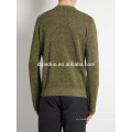 Schulterknopfverschluss Strickpullover Männer Pullover Design